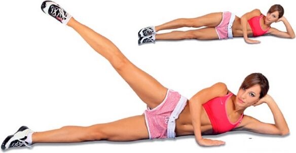 leg raise exercise