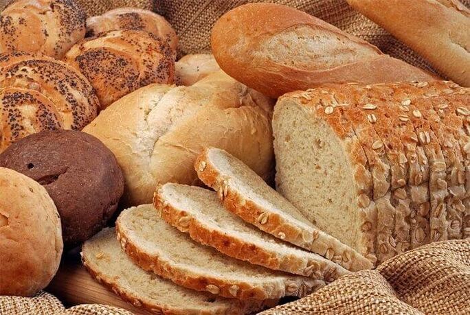 Bread is not prohibited for pancreatitis